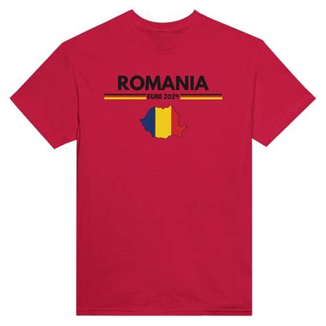 Romania European Cup 2024 Shirt Romania Soccer Fan Shirt Romania Em