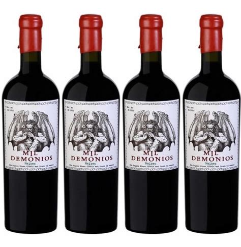 Vino Tinto Mil Demonios Malbec Caja X X Ml Pmd Pm Destilados