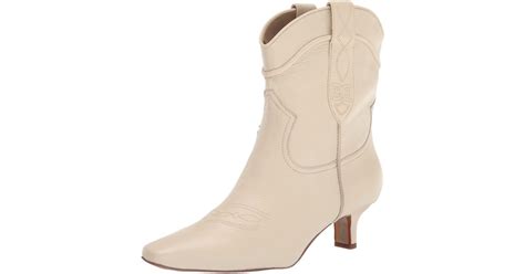 Sam Edelman Taryn Western Boot In Natural Lyst