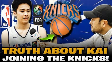 LAST MINUTE THE TRUTH ABOUT KAI SOTTO JOINING THE NEW YORK KNICKS