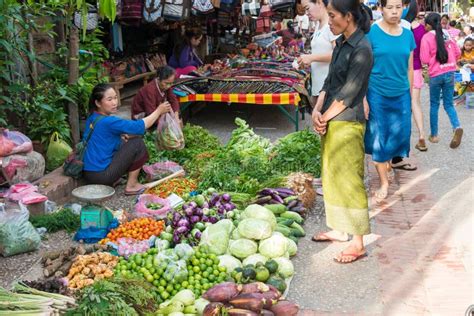 Luang Prabang Morning Market In Luang Prabang Laos The Morning Market