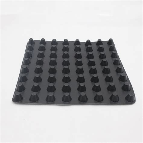 China Hdpe Dimple Drain Board Drainage Sheet Retaining Wall Drainage