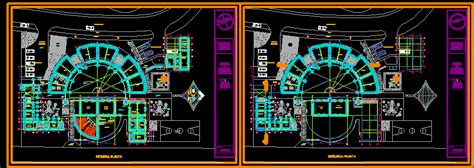 Escuela Primaria En Autocad Librer A Cad