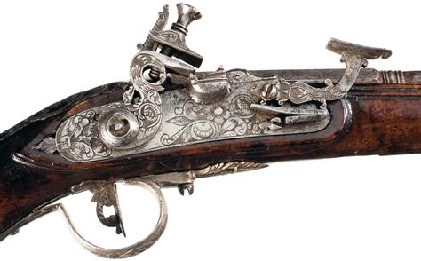 Pair Of Brescian Late 17th Century Snaphaunce Flintlock Pistols A