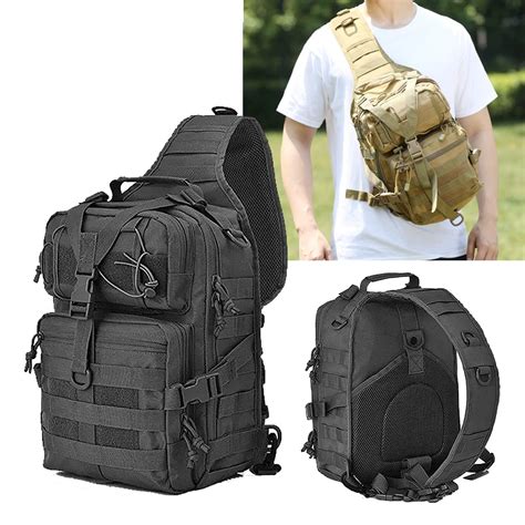 L Militar T Tico Bolsa De Ombro Sling Mochila Assalto Saco Do Ex