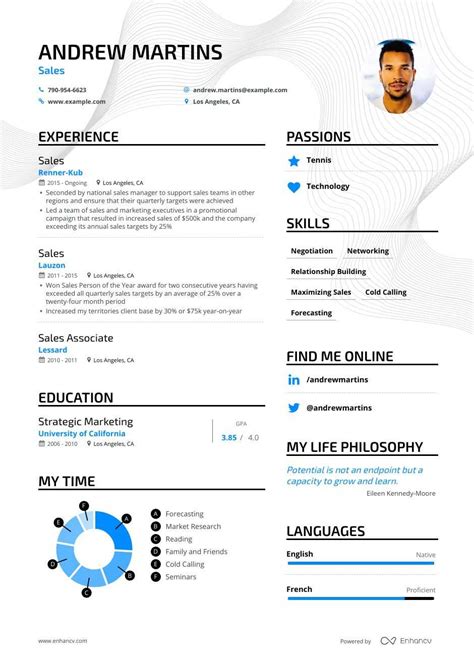 Pitch Resume Example Exclusive Resume In Minutes