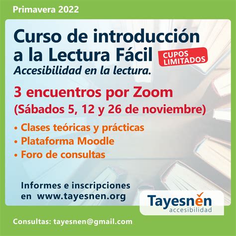 Introducción a la Lectura Fácil 2022 Tayesnén