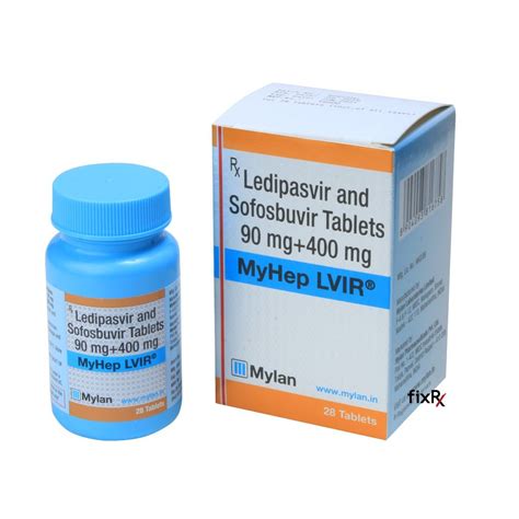 Buy Generic Harvoni Sofosbuvir Ledipasvir FDA Certified