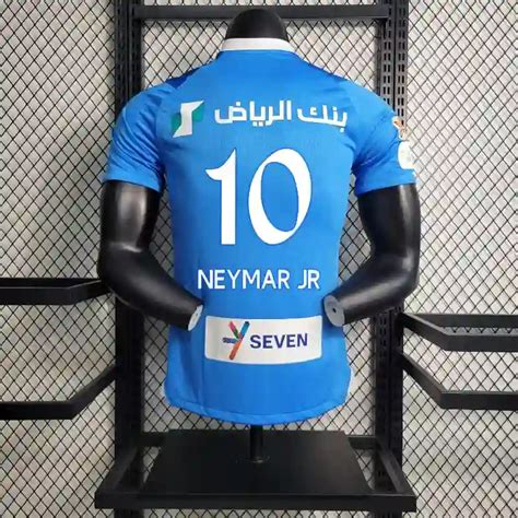 Player Version Al Hilal Saudi Soccer Jersey Home Neymar Jr