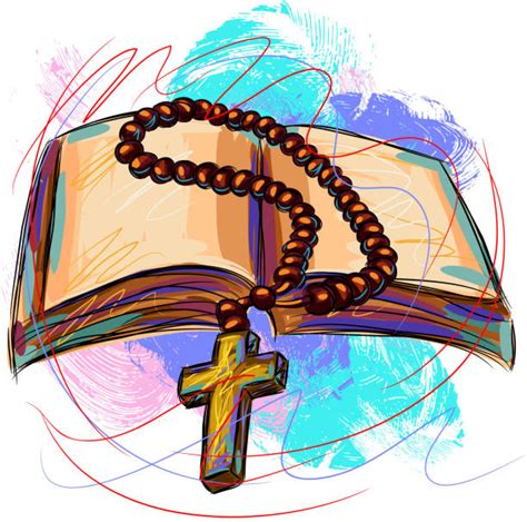 Rosary Illustrations Royalty Free Vector Graphics And Clip Art Istock