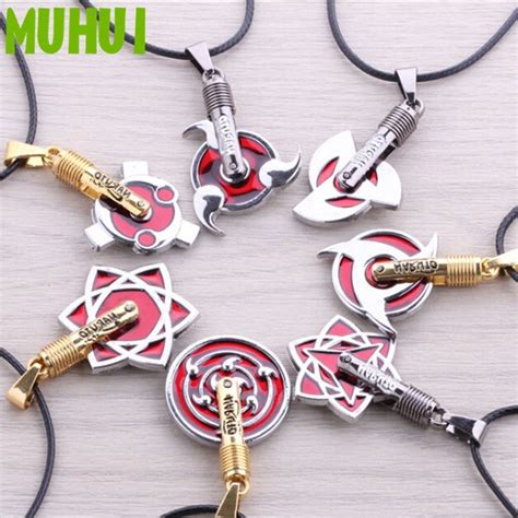 Anime Naruto Necklace Kakashi Uzumaki Akatsuki Members Itachi Necklaces