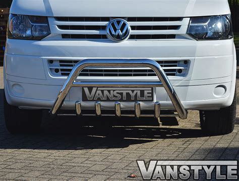 Vw T51 Stainless Steel Toothed A Bar Bull Bar Vanstyle