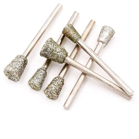 Aliexpress Buy 5pcs Lot K5 3mm Shank Diamond Burs Dremel Grinding