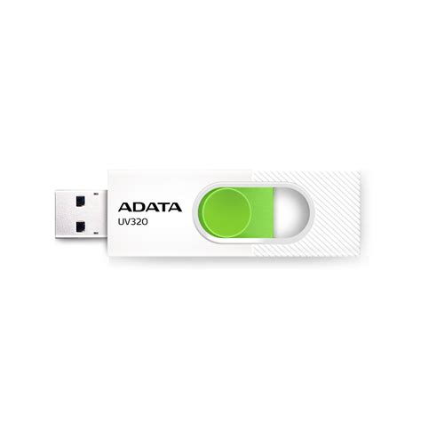 Memoria Usb Adata Gb Uv Blanca Verde Solusoft