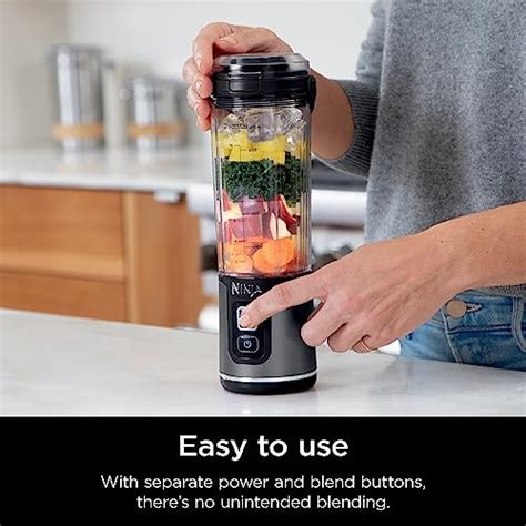 Ninja BC151BK Blast Portable Blender Cordless 18oz Vessel Personal