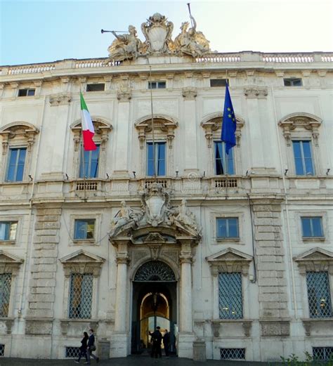 Italy Rome Piazza Del Quirinale Quirinal Palace Palazzo Del