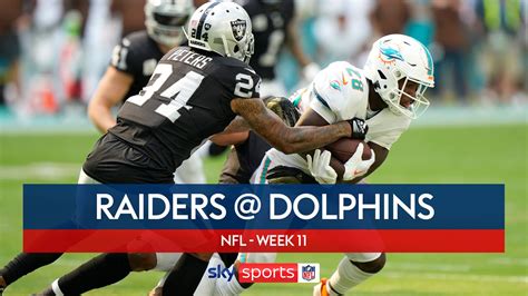 Las Vegas Raiders 13-20 Miami Dolphins | NFL highlights | NFL News ...