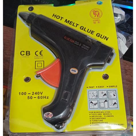 Jual Glue Gun 60w 60 Watt Lem Tembak Ukuran Besar Hot Melt Kerajinan