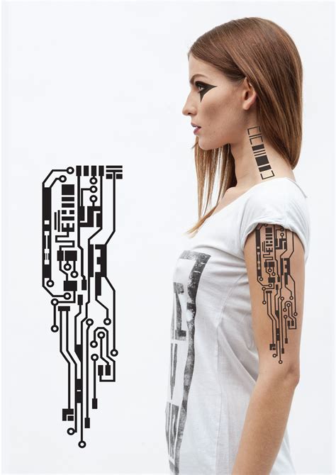 Tattoo designs, Laimis Šulinskas | Electronic tattoo, Cyberpunk tattoo ...