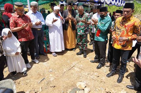 Agama Nasional Agama Peletakan Batu Pertama Pembangunan Pondok