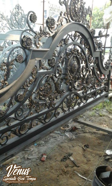 Harga Pagar Besi Tempa Pintu Gerbang Klasik Besi Tempa Jakarta Iron