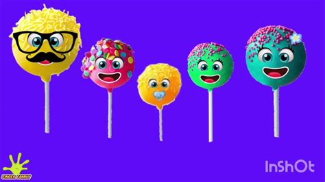 finger family cake pop family nursery rhymecake pop finger family