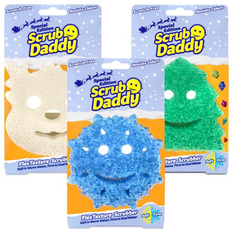 Scrub Daddy Christmas Shapes - Scrub Daddy Australia