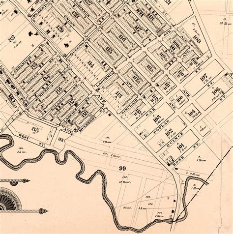 Map of Flushing Queens Boro. New York NY. 1894. Vintage - Etsy