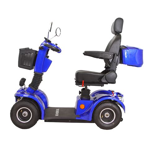 Ksm 910 Electric Scooter Elderly Double Seat Heavy Duty 4 Wheel Mobility Scooters Electric 4