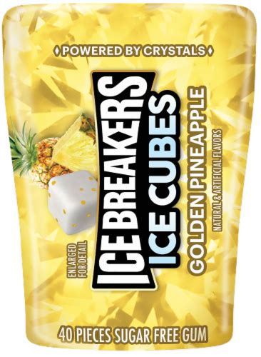 Ice Breakers Ice Cubed Gum Golden Pineapple 40 Ct Pick ‘n Save