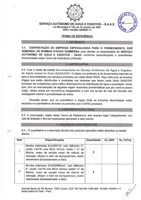 AVISO E O TERMO DE REFERENCIA SOBRE A DISPENSA DE LICITACAO N 01 2023