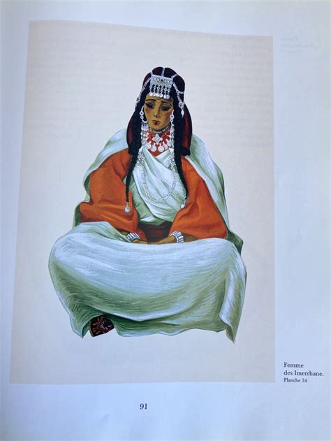 Costumes Du Maroc Jean Besancenot Morocco Classical