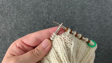 How To Slip A Stitch With Yarn In Back Wyib Youtube