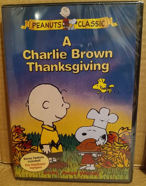 A Charlie Brown Thanksgiving DVD Charles M Schulz PEANUTS – Media Mania of Stockbridge