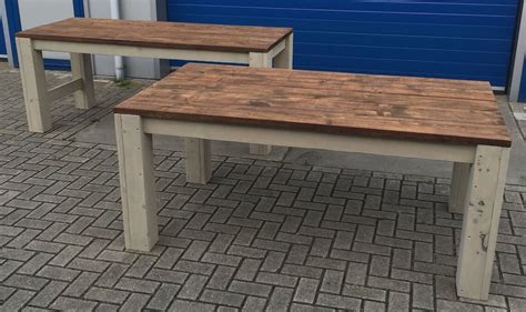 Steigerhouten Tafel Op Maat Maatwerk Steigerhout