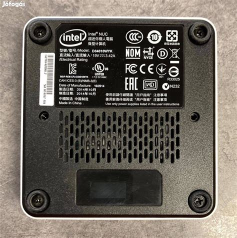 Intel NUC D34010Wyk Mini PC Mosonmagyaróvár Győr Moson Sopron