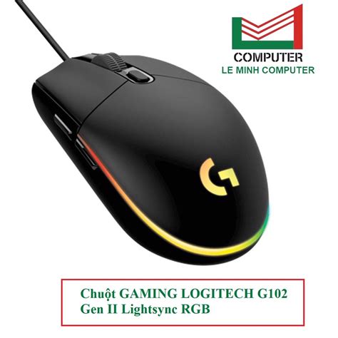 Chuột ChuyÊn Game Logitech G102 Gen Ii Lightsync Rgb Đen Chính Hãng Shopee Việt Nam