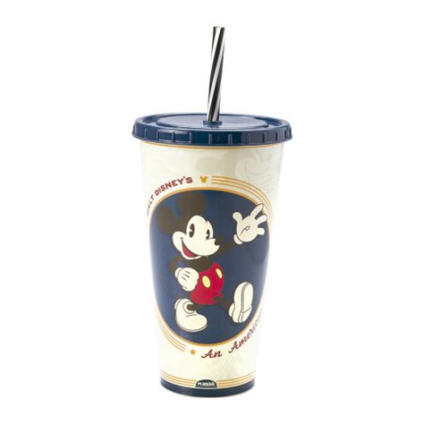 Vaso Plástico con Pajita Mickey 700 ml Cartoons