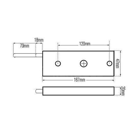 Federal D613 Garage Door Bolts