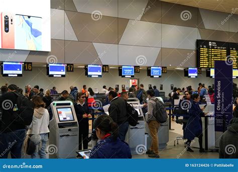 Jorge Chavez International Airport Lima Peru Editorial Photo Image