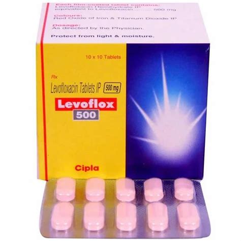 Levoflox 750 Mg Tablets Manufacturer Cipla Ltd Prescription At Rs