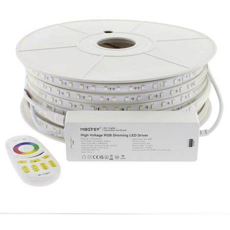 Tira Led V Smd Led M Rgb Carrete Metros Controlador