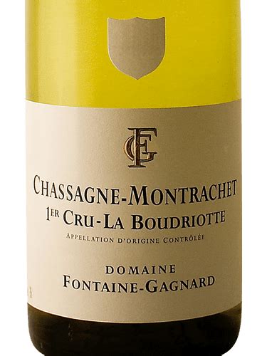 Fontaine Gagnard Chassagne Montrachet Er Cru La Boudriotte