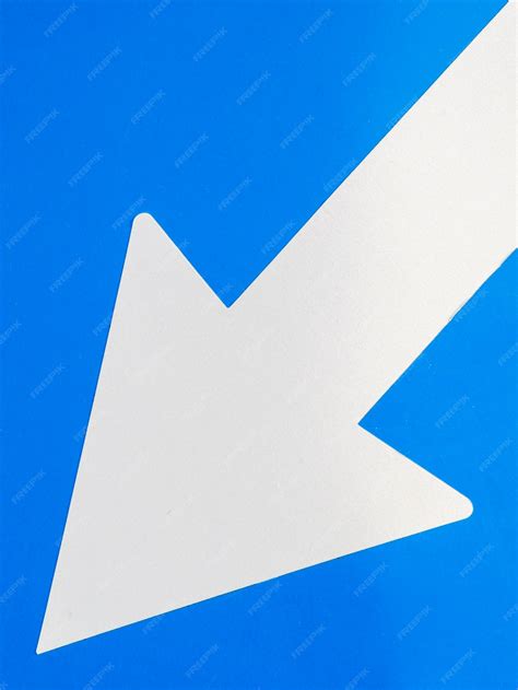 photo top view  big arrow