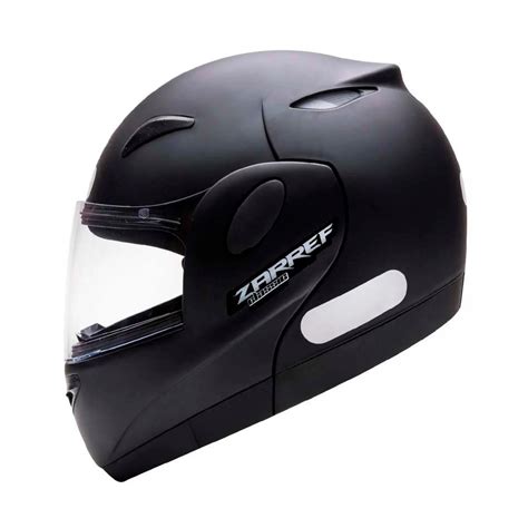 Capacete Taurus Zarref V Classic Preto Fosco Angels Moto