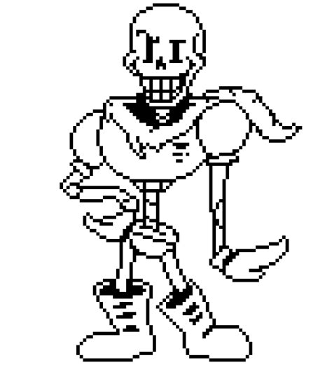 Pixilart Papyrus By Sunglasses