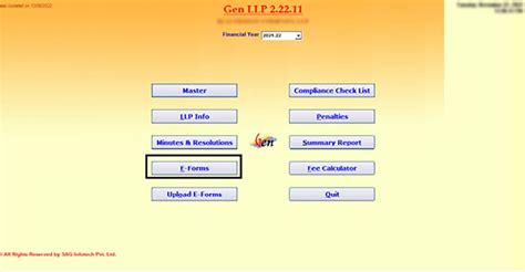 Simple Steps To File Llp Form 8 Via Gen Complaw Roc Software