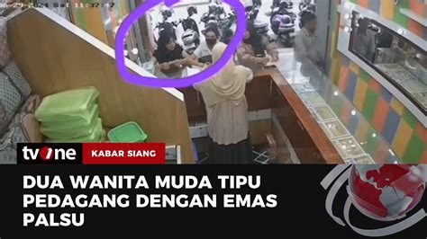 Gerak Gerik Dua Pelaku Penipuan Emas Dengan Modus Jual Kalung Tembaga