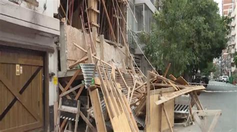 Palermo se derrumbó una obra en construcción y fallecieron dos hombres