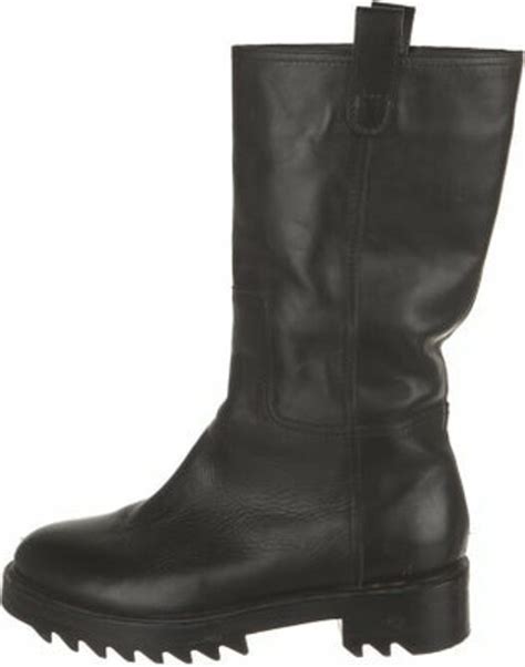 Tamara Mellon Leather Moto Boots Shopstyle